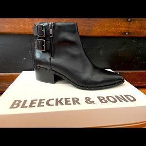 Bleeker & Bond Black Boots 7.5